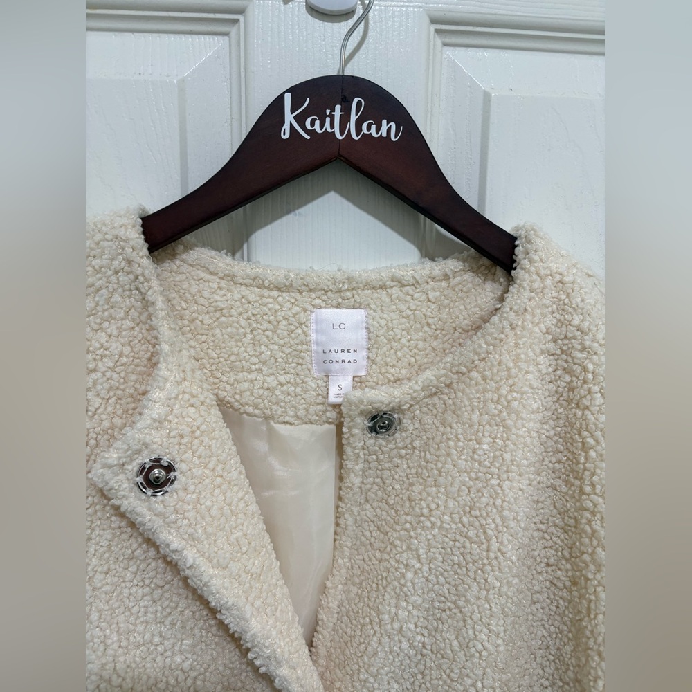 LC Lauren Conrad Shell Teddy Jacket